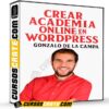 Crear Academia Online en WordPress de Gonzalo de la Campa Crear Academia Online en WordPress de Gonzalo de la Campa
