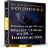 Máster Online en IA e Innovación de Founderz Máster Online en IA e Innovación de Founderz