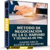 Método de negociación de la U. Harvard y técnicas de PNL de Giancarlo Auqué De Silvestri Método de negociación de la U. Harvard y técnicas de PNL de Giancarlo Auqué De Silvestri